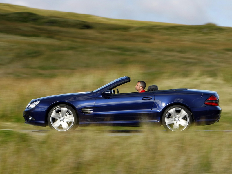 convertible, sports, package, s l, 2005 08, 1080P, 500, mercedes, uk spec, sl500, r230, benz