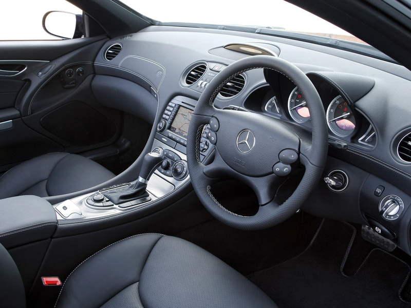 500, uk spec, benz, sl500, 1080P, sports, 2005 08, convertible, interior, mercedes, s l, r230, package