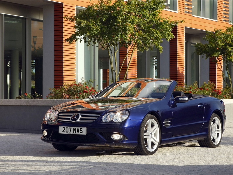 s l, mercedes, r230, package, convertible, 2005 08, 500, sl500, uk spec, 1080P, sports, benz