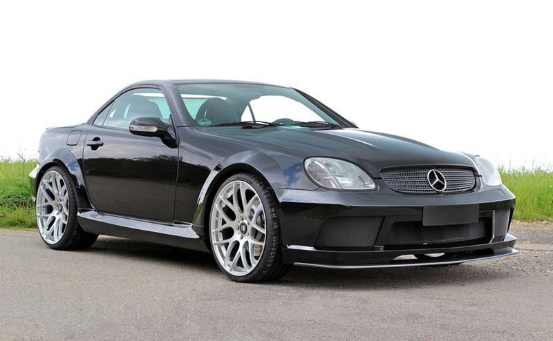 2K, mercedes, tuning, slk r170, lumma