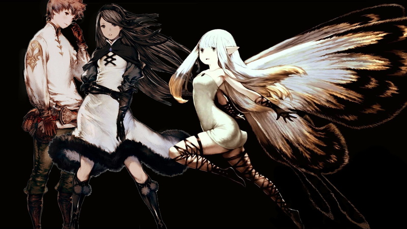 women, Airy, Tiz, animal wildlife, black background, costume, vertebrate, young adult, representation, Bravely Default, angel, Agnes Oblige, creativity