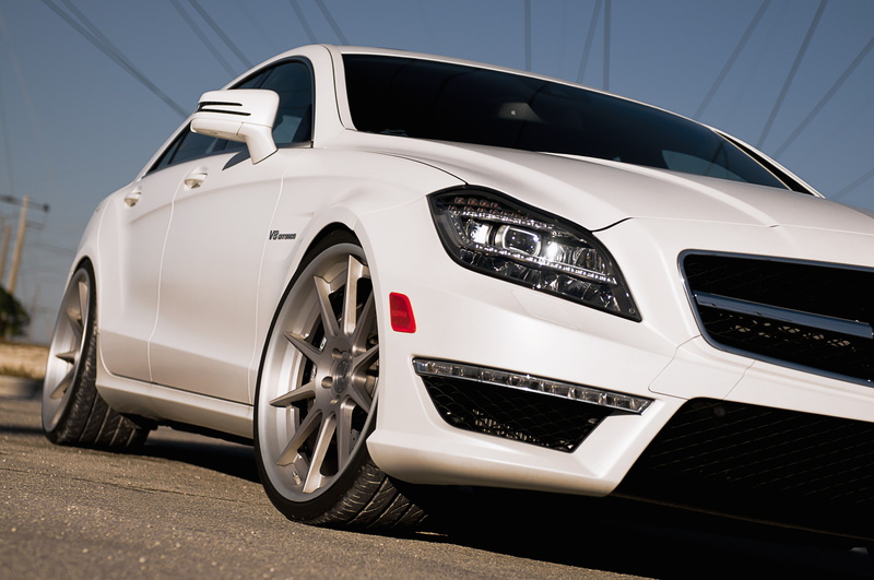 city, sedan, road, motor vehicle, outdoors, street, tire, silver colored, 4K, CLS-class, AMG, front view, modern, Mercedes-Benz, transportation, chrome