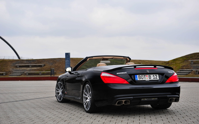AMG, Auto, 2K, Black, SL65, BRABUS, Convertible, Mercedes-Benz