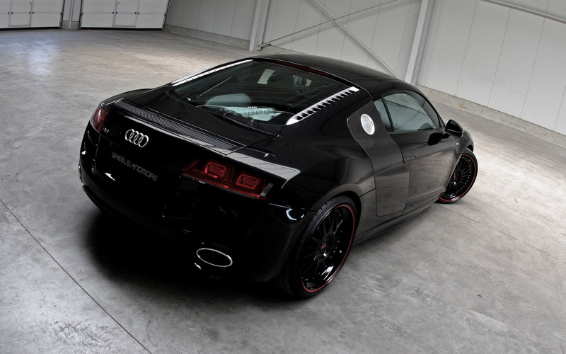high angle view, 1080P, toy, luxury, red, motor vehicle, still life, transportation, Audi, close-up, flooring, car, indoors, mode of transportation, Audi R8