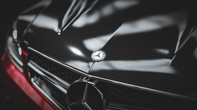 carbon fiber, C63 AMG Black Series, car, 1080P, Forza Horizon 4, Mercedes Benz, Mercedes C63 AMG