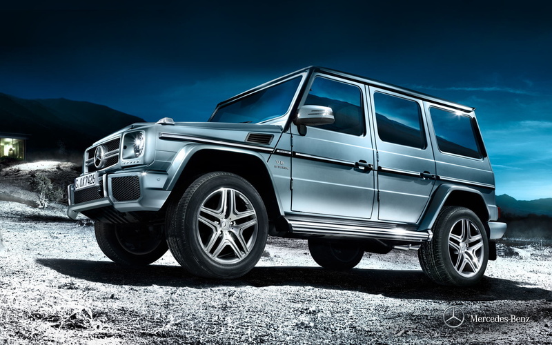 mode of transportation, sky, Mercedes-Benz, wheel, metal, silver, road, g, no people, chrome, stationary, Stationwagon, 4x4, transportation, car, w463