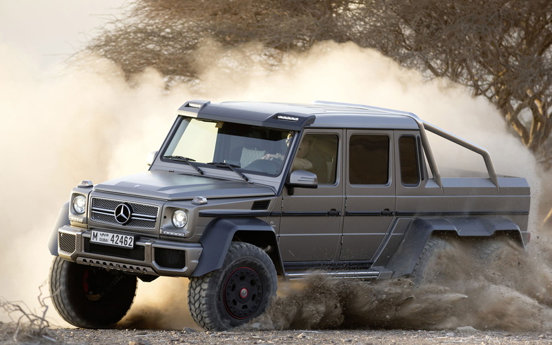 travel, benz, water, Mercedes, G63, SUV, Mercedes-Benz, off-road vehicle, pick-up truck, car, focus on foreground, gray, transportation, day, jeep, 6x6