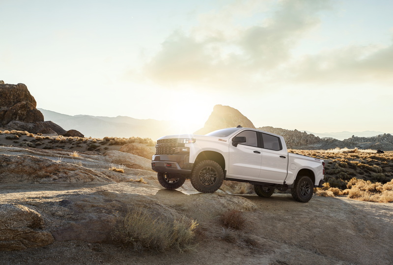 2019, Chevroet, Truck, Silverado, Pick Up, 4K, Z71, White