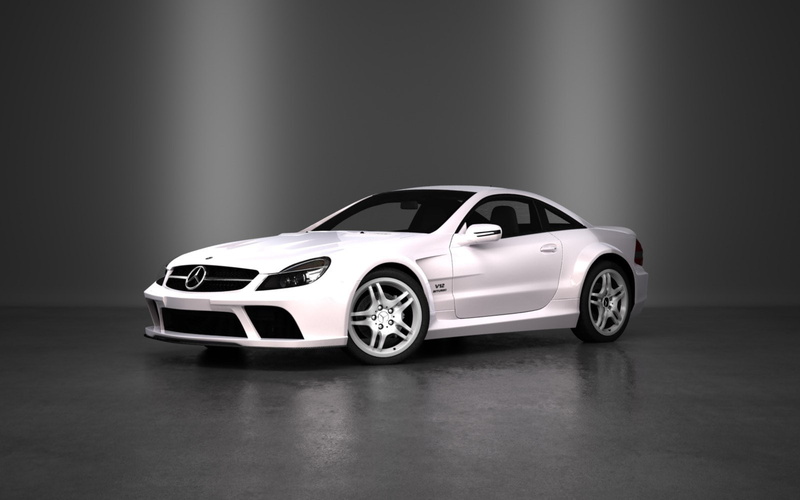 mercedes benz sl65 amg, 720P