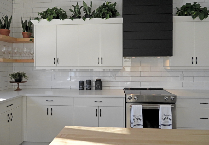 steel, indoors, domestic kitchen, tiled floor, stove, drawer, counter, modern, interior, cabinet, contemporary, household equipment, kitchen counter, kitchen