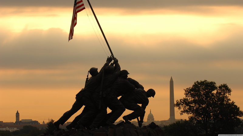 real people, government, cloud - sky, orange color, men, man, military, outdoors, USA, sky, army soldier, sculpture, plant, marines, dom, group of people