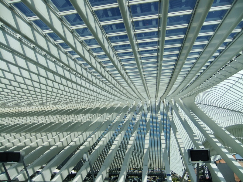 modern, sunlight, city, built Structure, roof, transportation, architecture And Buildings, glass - Material, steel, pattern, Railway Station, ceiling, building
