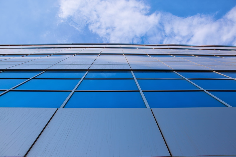 solar panel, built structure, office, architecture, modern, building exterior, urban, fuel and power generation, mirror, cloud - sky, glass, skyscraper