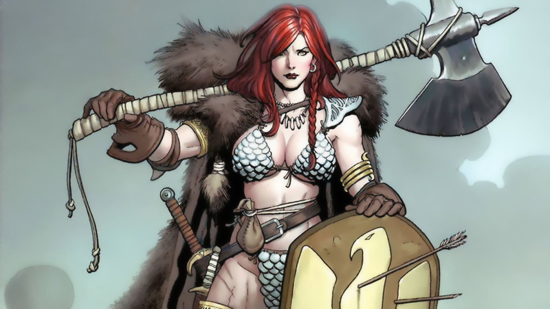 Red Sonja, 1080P, Comics