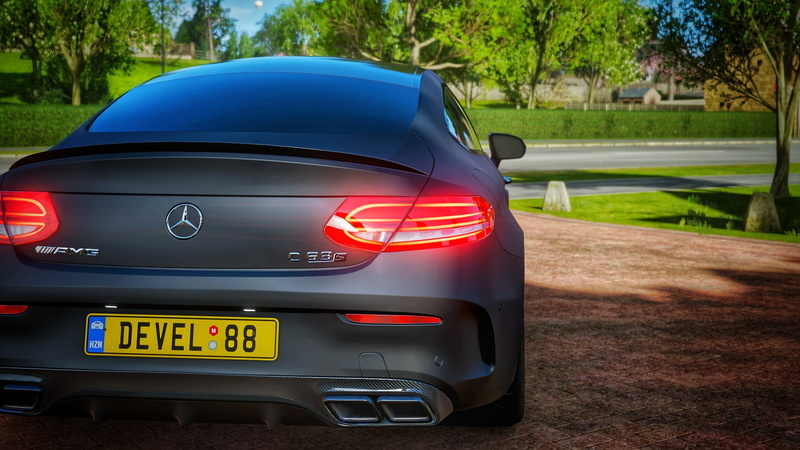 Forza Horizon 4, Mercedes AMG, c63s, car, C63 AMG, 1080P, Mercedes-Benz C63 AMG, video games