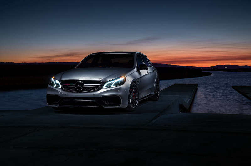 sea, reflection, dusk, night, land vehicle, cloud - sky, Mercedes-Benz, sky, AMG S, nature, silver, Sunset, Car, scenics - nature, orange color, road trip