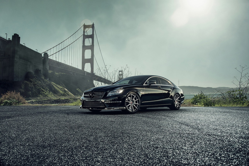 AMG, benz, CLS63, c, Mercedes-Benz, mercedes, car, Vorsteiner, class, cls, Tuning, black, 1080P