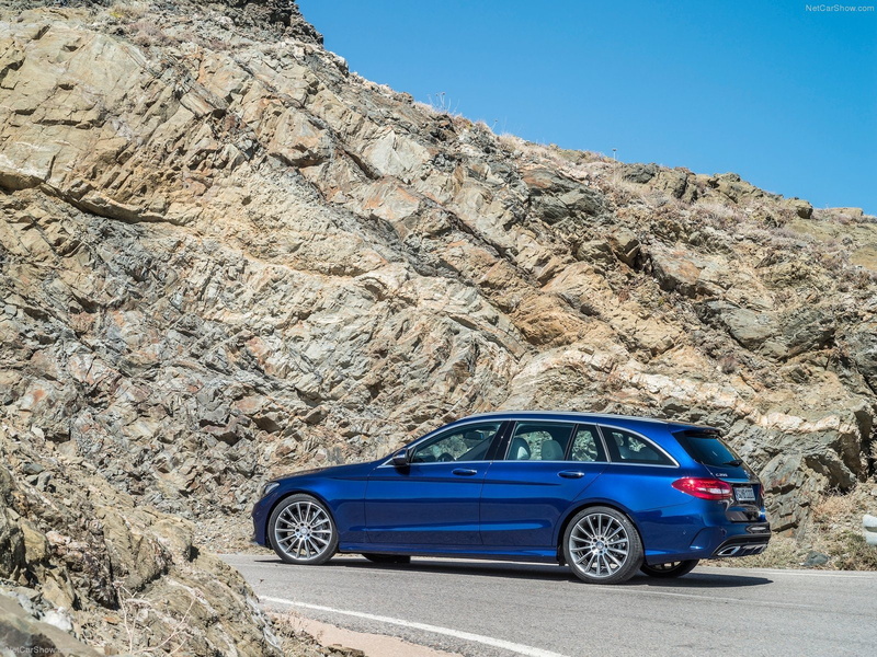 blue, marron, mercedes, estate, 720P, c classe, 1204, break, brown, bleue, germany