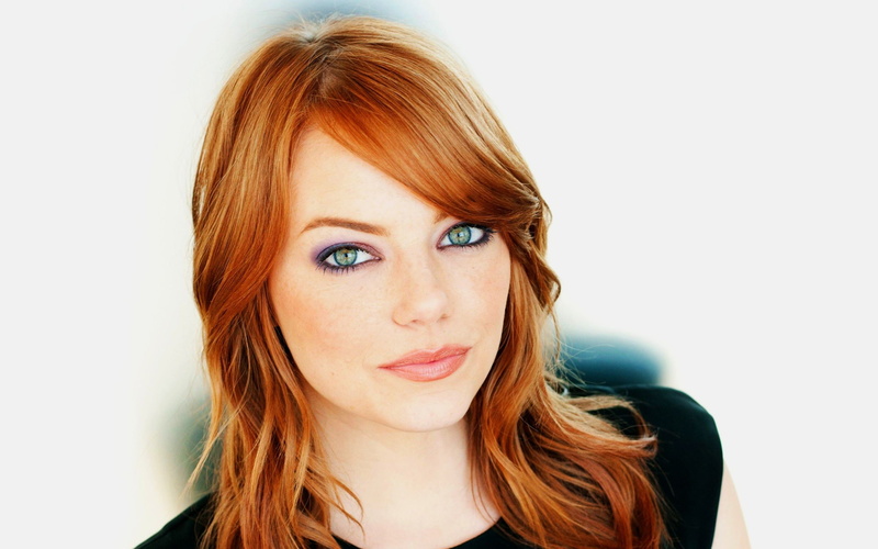 looking at viewer, studio shot, looking at camera, hairstyle, 2K, face, model, women, young adult, hair, celebrity, teenager, actress, redhead, adult