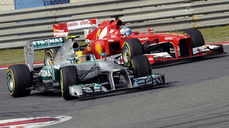 competitive sport, sports race, sport, track and field, competition, Formula 1, motor racing track, Fernando Alonso, wheel, motorsport, 1080P, Lewis Hamilton