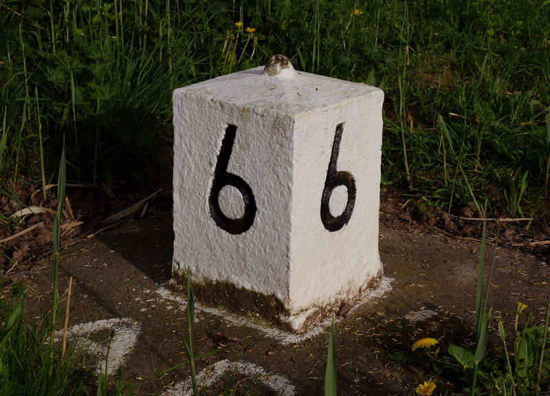 grass, fixing, no people, rhine, white, number, outdoors, land, on the water, communication, bank, number 6, anchorage, nature, field, coast, white color