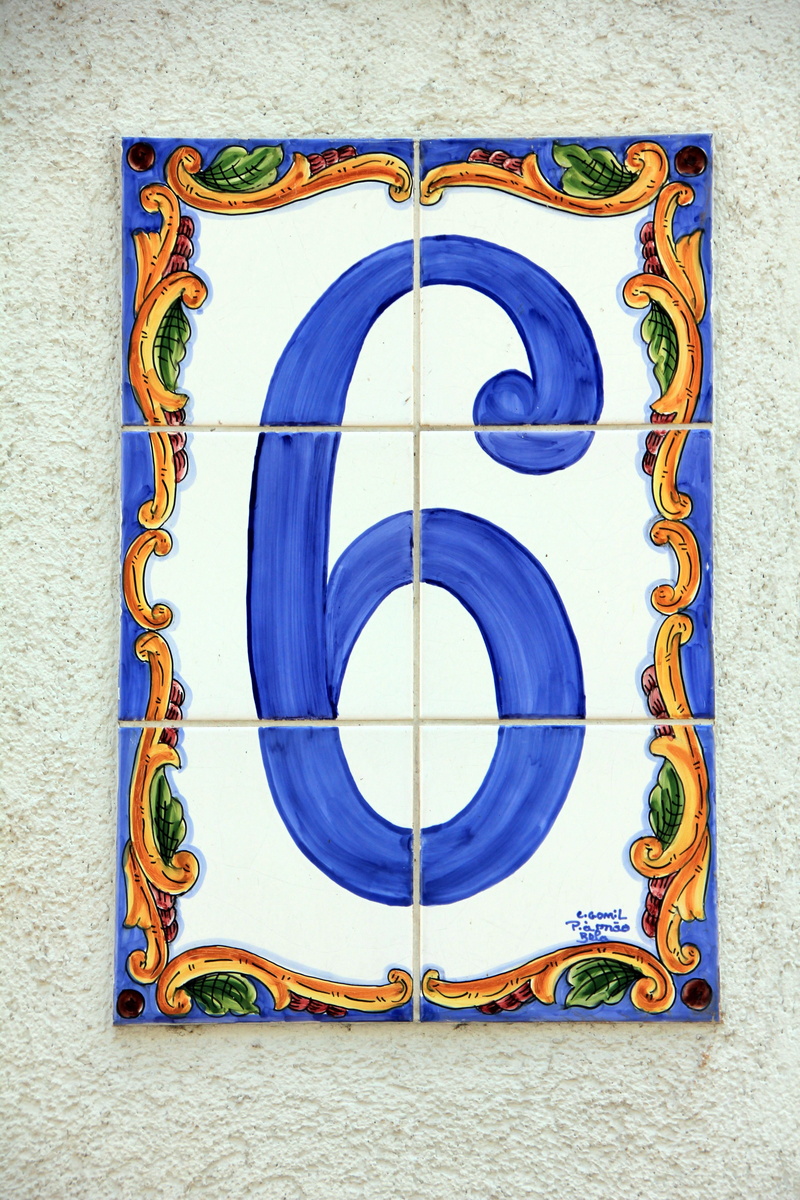 6 tiles, wall - Building Feature, six, red, close-up, public domain, day, multi colored, art and craft, wood - material, architecture, design, built structure