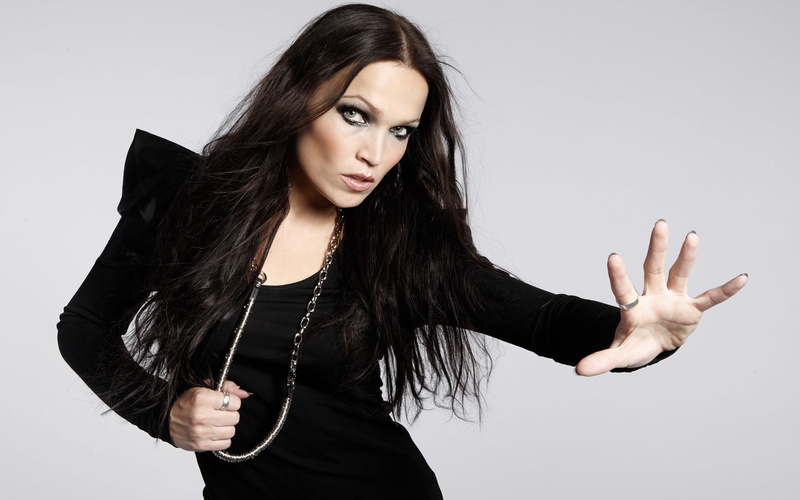 studio shot, black color, waist up, long hair, beauty, black outfits, front view, hair, body part, human hair, brunette, singer, hairstyle, one person