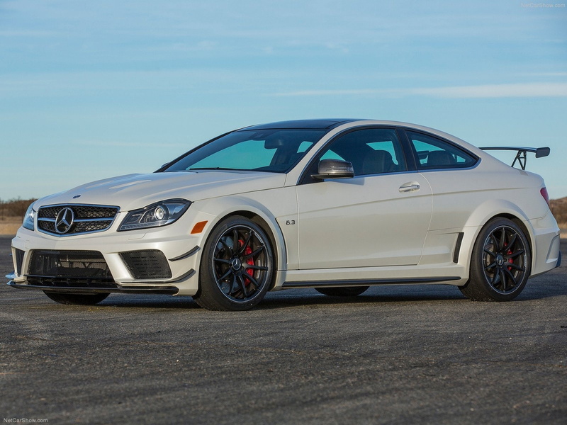 mode of transportation, sports car, luxury, motor vehicle, nature, speed, mercedes-benz, stationary, no people, transportation, road, black, coupe, c63
