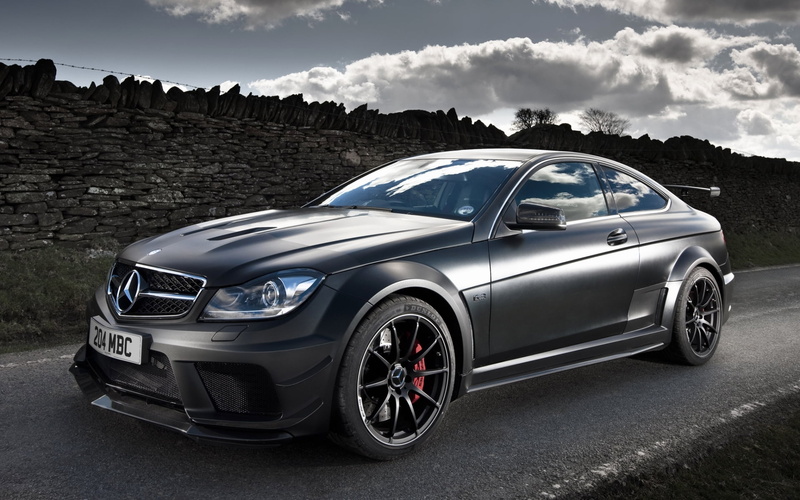 no People, classic, C63, side View, mode of transportation, Coupe, modern, status Car, design, 1080P, black, expense, luxury, Mercedes-Benz, Mercedes