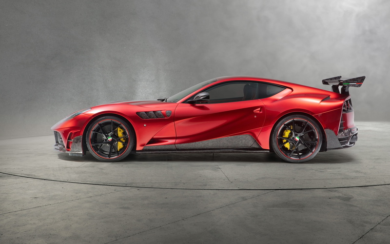 side view, stallone, toy car, transportation, flooring, mode of transportation, land vehicle, luxury, wheel, ferrari, superfast, 812, sports car, motor vehicle