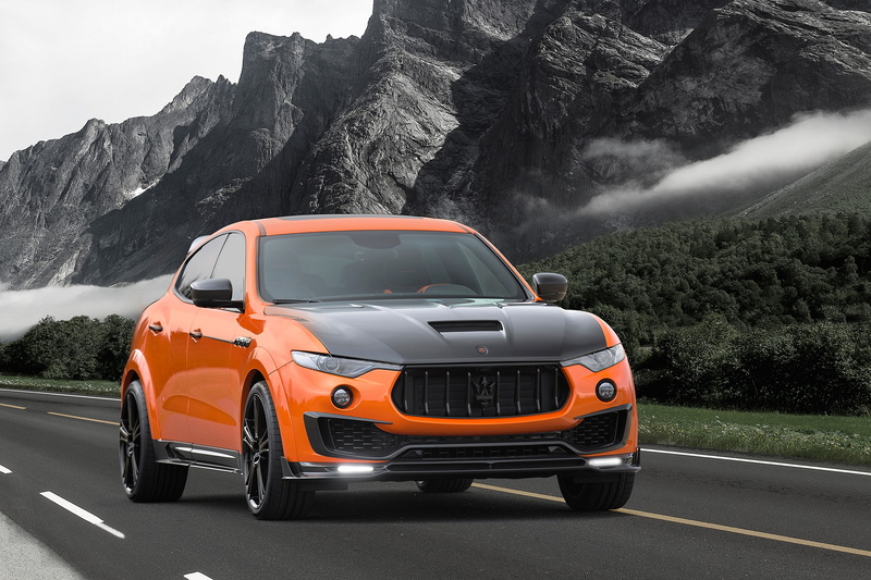 Geneva Motor Show, 4K, 2017, Mansory Maserati Levante