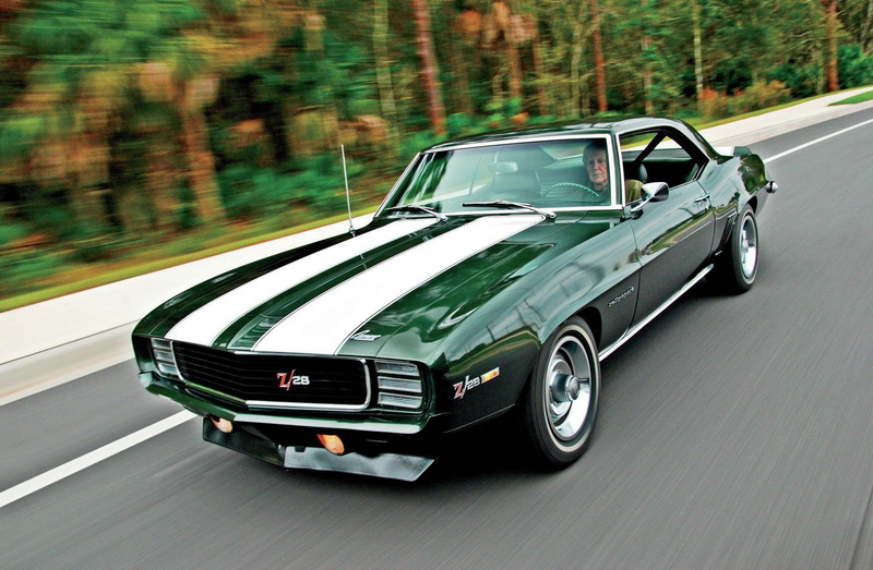 cars, z28, chevrolet, 1080P, camaro, 1969, usa, classic