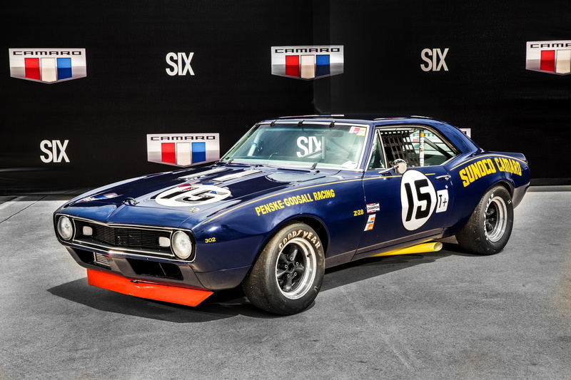 Race Car, Camaro, 2K, Penske, Chevrolet, Z28, 1967, Sunoco