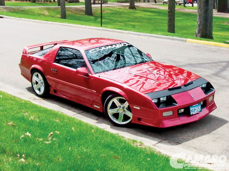 camaro, chevrolet, 1991, z28, 720P, muscle