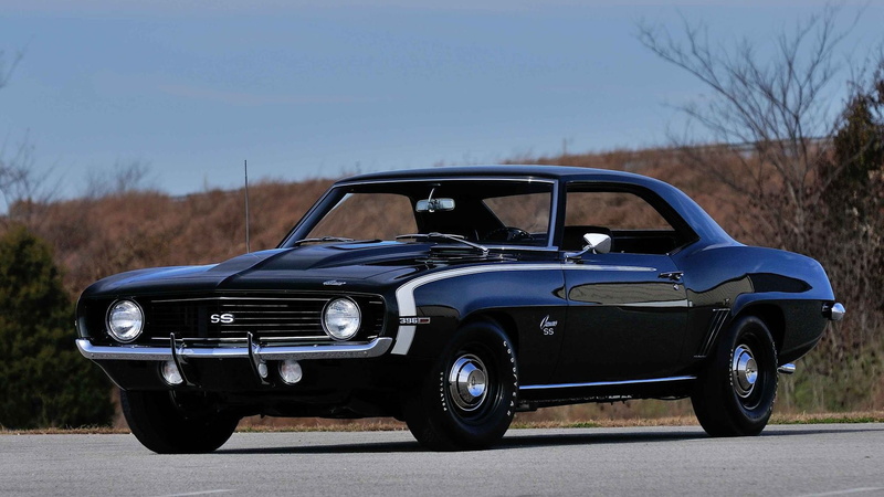 720P, camaro-ss, chevrolet, cars, 1969, l78, 396