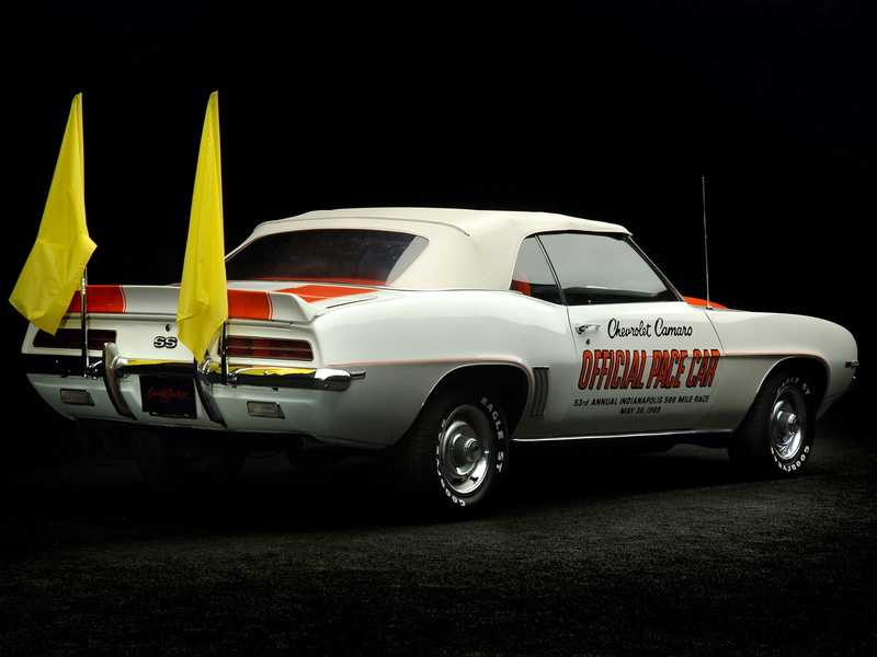 race, s s, indy, convertible, 350, rs ss, 1969, racing, muscle, classic, camaro, pace, chevrolet, car, 1080P, 500
