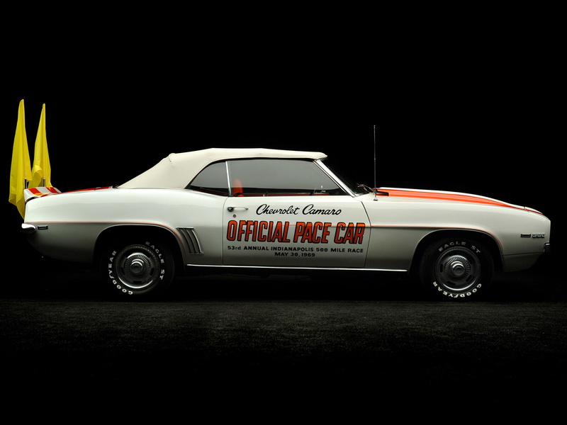 race, s s, racing, car, 1969, pace, convertible, 500, 1080P, muscle, camaro, classic, 350, chevrolet, rs ss, indy