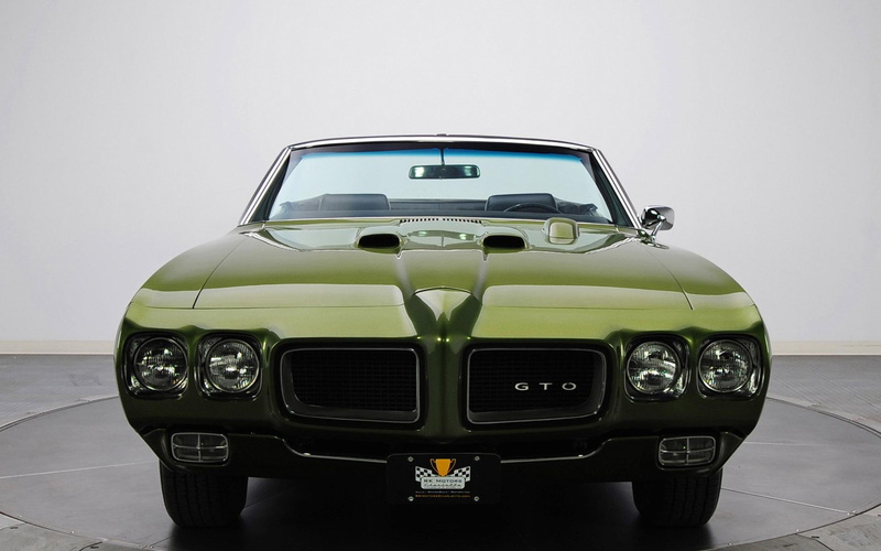 car, pontiac gto, gto, green, cars, pontiac, judge, 1080P, 1920x1200