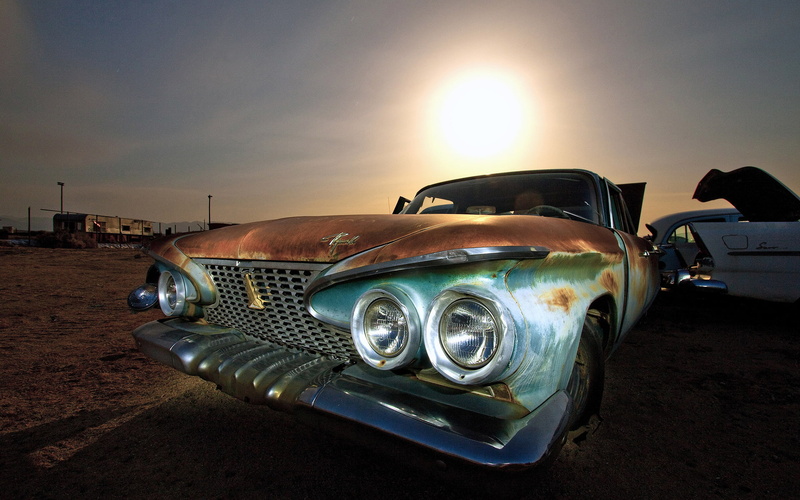 hd, cars, junkyard, 1080P, car, sunlight, classic, rust