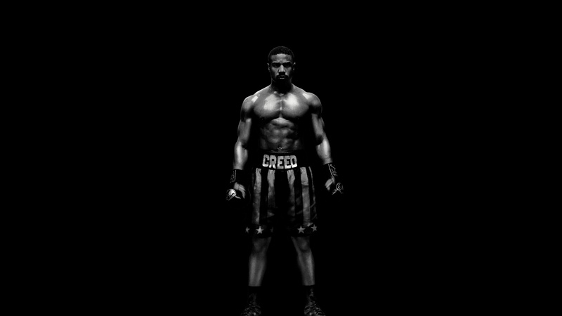 5K, Sport, Black, Action, Michael B. Jordan, HD, Creed II, Adonis Creed, 5K