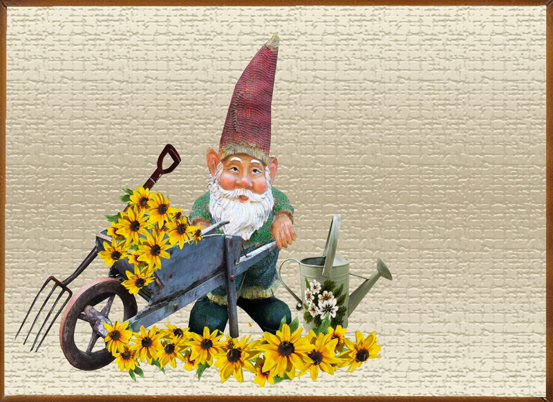 flower, yellow, easter, animal, art and craft, holiday, gnome, indoors, garden, decoration, greeting card, representation, no people, flowering plant, plant