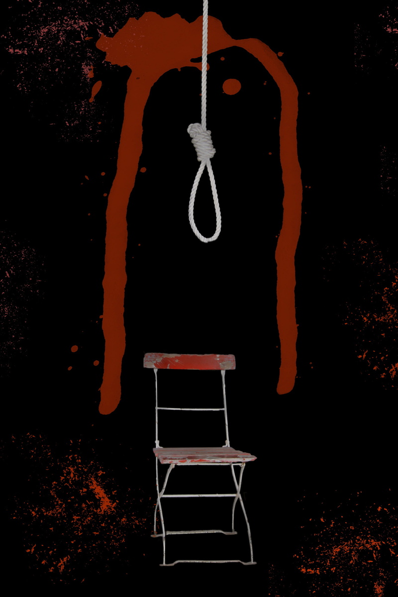 red, depend, no people, architecture, sitting, night, plant, land, stilllebenr, absence, folding chair, spooky, rope, seat, outdoors, music, ladder, 2K
