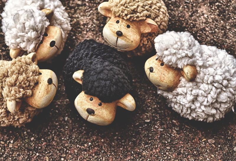 no people, sheep, human representation, toy, 5K, clay figures, indoors, figures, animal, toy animal, mammal, teddy bear, art and craft, brown, close-up
