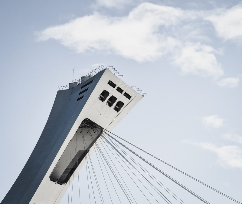 outdoors, close-up, building exterior, transportation, mode of transportation, angle, bridge - Man Made Structure, 4K, architecture, photography, white building