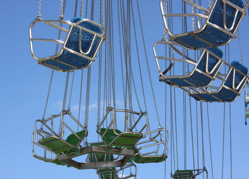 fairground, arts culture and entertainment, outdoor play equipment, year market, lights, playground, low angle view, amusement park ride, ferris wheel