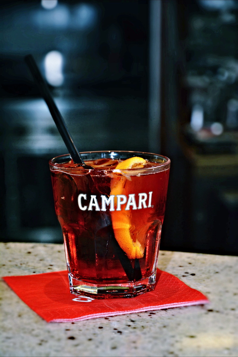 table, household equipment, refreshment, 2K, text, negroni, indoors, cocktail, transparent, food, glass, drinking straw, non-alcoholic beverage, still life