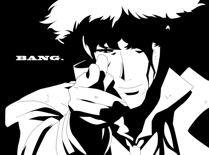 x, bebop, cowboy, hd, 2K, cowboy bebop, Bang, spike, art, spiegel, anime