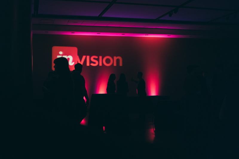 crowd, nightlife, happy hour, dark, drink, invision, western script, lighting equipment, adult, room, men, neon, indoors, night, refreshment, pink, illuminated