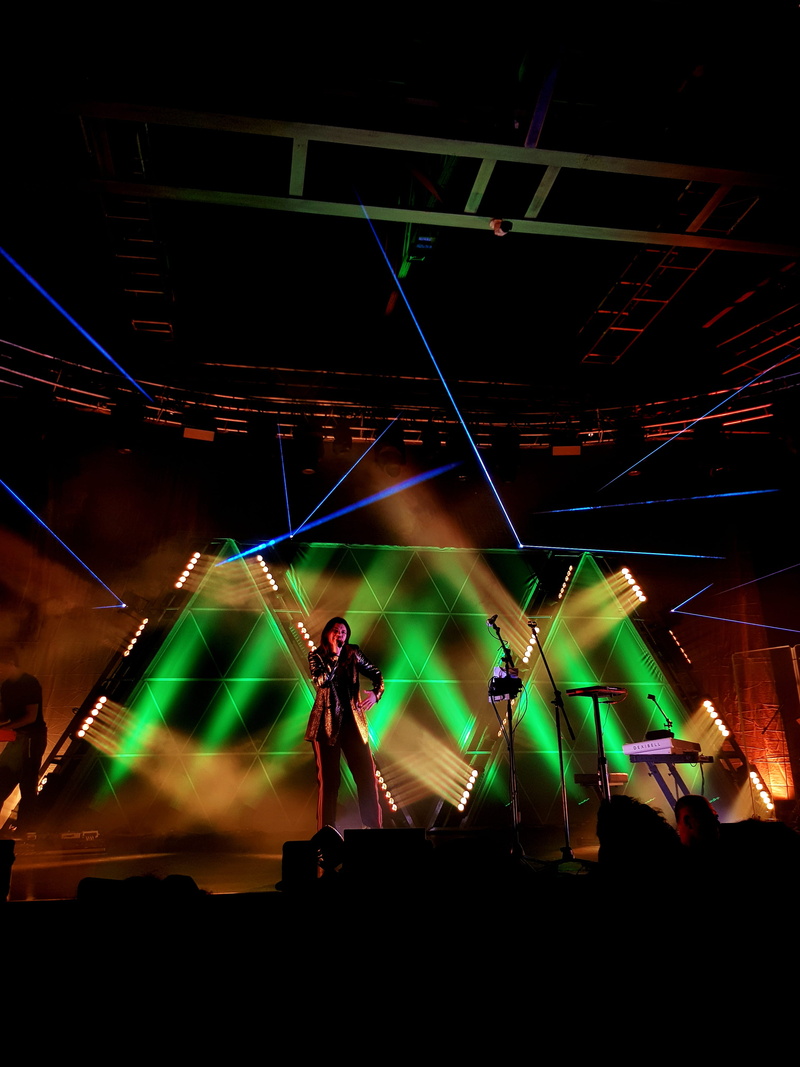 dark, festival, francescamichielin, popular music concert, lighting equipment, dance, human, group of people, nightlife, enjoyment, laser, man, men, event