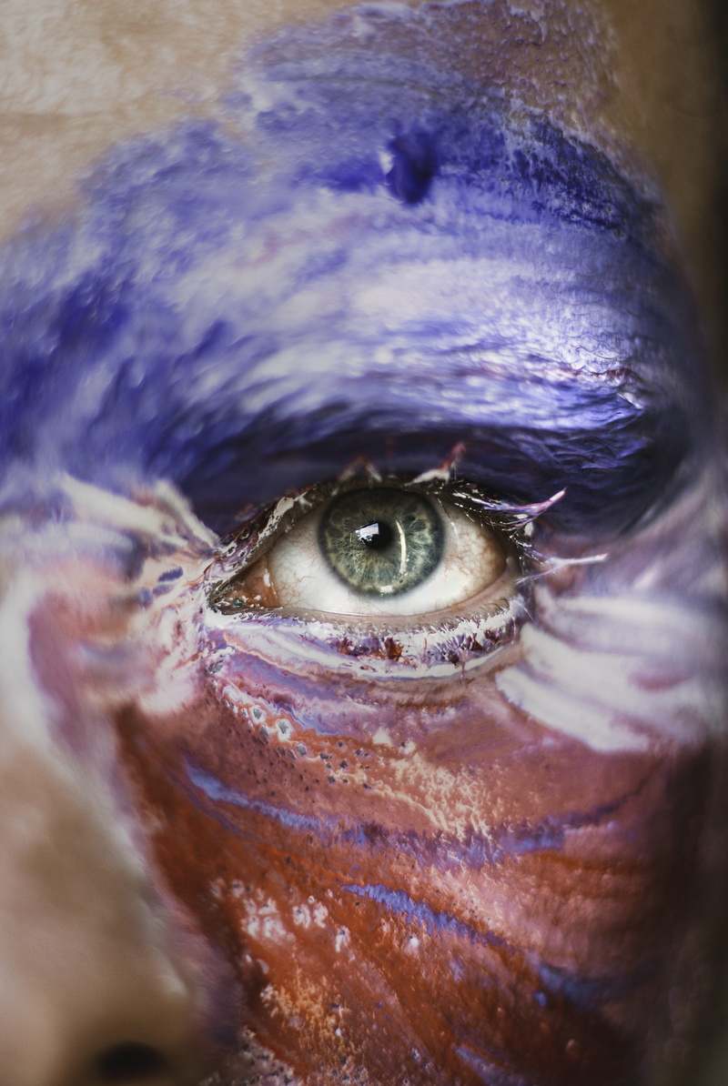 vert, selective focus, adult, looking, iris - eye, effet, looking at camera, homme, bleu, person, focu, teenager, le, instagram, peinture, human face, portrait